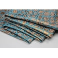 thumbnail image 4 of EMBOSSED TORTOISE LEATHER Turquoise Copper: Genuine Leather 3- 3.5 oz. - Perfect for Handbags and Leather Crafts!, 4 of 7
