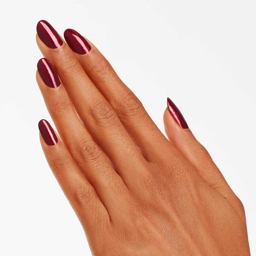 OPI Nail Lacquer, Bogota Blackberry, Nail Polish, 0.5 fl oz