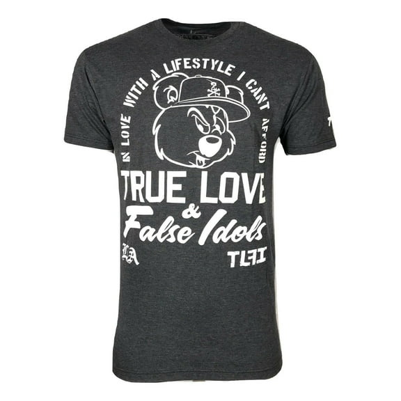 TRUE LOVE BASEBALL T-Shirt Life Style False Idols Men's Los Angeles T-Shirt