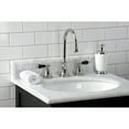 thumbnail image 2 of Kingston Brass KS2986PKL Duchess Widespread Bathroom Faucet with Brass Pop-Up, Polished Nickel, 2 of 8