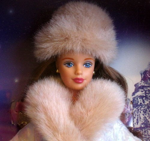 winter evening barbie