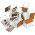 thumbnail image 5 of 12 Pcs Rectangle Silicone Chair Leg Protectors, Compatible with Chair/Table/Sofa Legs, Size 24-30mm x 39-47mm, 5 of 5