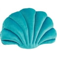thumbnail image 1 of ORUYROP Seashell Decorative Pillow Velvet Seashell Throw Pillow, Sea Shell Shaped Throw Pillow Decorative Pillows for Bed Couch Home Office Decor (Green, Small), 1 of 5
