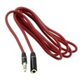 thumbnail image 2 of Visland 3.5mm Stereo Jack Male to Female Audio Auxiliary Extension Cable, 2 of 5