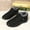 Black, variant on Men's Snow Boots, Warm Fleece Cozy Non-slip Ankle Boots Plush Comfy Outdoor Hiking Shoes Lined Trekking Shoes, Winter