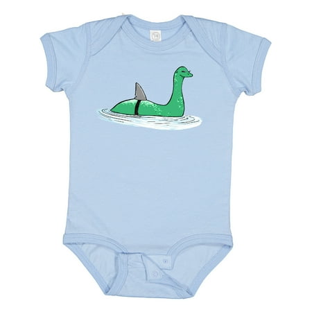

Inktastic Nessie Shark Gift Baby Boy or Baby Girl Bodysuit