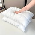 thumbnail image 5 of Soft Luxury 5-Star Hotel Quality Pillow, Deep Sleep Neck Support, 20x30 Inches, Polyester, 2 Pack, 5 of 6