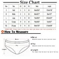 thumbnail image 2 of Agkizg Plus Size Womens Panties,Breathable Underwear for Ladies' Solid Color Low Waist Hem Short Skirt Underwear, 2 of 4