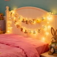 thumbnail image 3 of Cheapark Easter Bunny Gift Chick Egg String Lights - Battery-Operated Tree Lights, Festive Mood-Boosting Decor for Home Garden Sp ring Easter Party, 3 of 7
