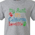 thumbnail image 4 of Inktastic My Aunt in California Loves Me Youth T-Shirt, 4 of 5