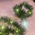 thumbnail image 6 of HYLLai 16.4ft Christmas Rattan String Lights with 50 LED Bulbs – Battery Powered DIY Tree and Window Decoration, 6 of 6