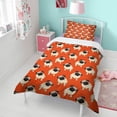 thumbnail image 4 of Pug Dog Duvet Cover and Pillowcase Set for Single Bedding, Bedroom Accessories for Kids Teens, 4 of 5