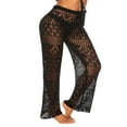 thumbnail image 3 of Pantalon de Couverture de Natation pour Femmes Été Plage Transparent Ajouré Ample, 3 of 5