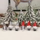 thumbnail image 3 of Muñecas de Ángel de gnomos de Navidad, decoraciones navideñas para el hogar, árbol de Navidad, colgante de madera, regalos de Año Nuevo 2023, 3 piezas por juego, 2024, 3 of 4
