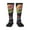 3 Black, variant on Colorful Dragon Head Profile Knee Socks, High Socks Long Stretchy Sock Women Knee High Stocking, Long Socks for Women