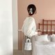 thumbnail image 4 of Shoulder Bag with Removable Chain Bucket Bag Top Handle Handbag Toted Bag Small Crossbody Bags for Women apricot, 4 of 4