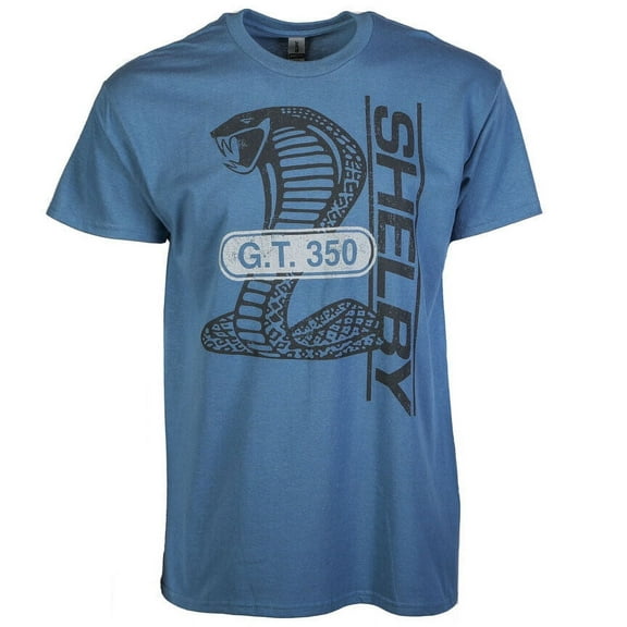 Ford Shelby GT350 Logo Graphic Cotton T-Shirt Black Official Licensed (2XL)