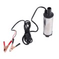 thumbnail image 2 of Bomba de Transferencia Eléctrica de Aceite de Agua, Combustible Diésel, Sumergible, Desmontable, 12V, 51 mm, Compacta, Ligera, Eficiente para Cosechadoras Grandes, Acero, 2 of 7