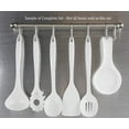 thumbnail image 4 of 6pc Set of 100% Organic Melamine Kitchen Spatulas, 4 of 6
