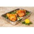 thumbnail image 4 of Imperial Home 17” Rectangular Roasting Pan with Rack Stainless Steel Baking Pan, 4 of 7