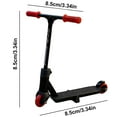 thumbnail image 2 of Finger Board Accessories Gift With Mini Scooters Durable Creative Alloy For Fingertip Movement Party Favors Skateboarder, 2 of 4