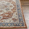thumbnail image 5 of Mark&Day Area Rugs, 6ft Round Asbury Traditional Dark Red Area Rug, Red Beige Carpet for Living Room, Bedroom or Kitchen (6' Round), 5 of 5