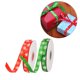 thumbnail image 2 of Advancent 2 uds cinta de seda decorativa de satén de Navidad copo de nieve paquete de poliéster rollo de banda adorno de fiesta de año nuevo Kits de decoración para fiestas, 2 of 6