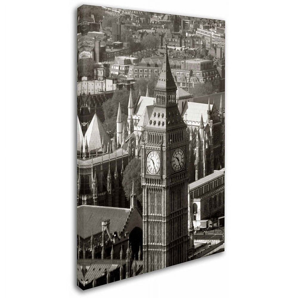 Trademark Fine Art "Big Ben View II" Canvas Art by Chris Bliss