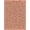 Pink, Pattern 1, variant on ODIKA Leopard Cheetah Print Spotted Boho Border Zebra Decoration Pink Flowing Dynamic for Dorm Room, Small Living Apartment, Stain Resistant Low Profile