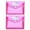 Pink*2, variant on Plastic File Folders Legal Size Expandable Document Folder with Snap Button Closure, A4 Expanding File Wallet Envelopes Pouch with Label Pocket, 2 Packs (Green) 13x2.4x9.8"