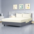 thumbnail image 3 of Unique Bargains 4 Piece Brushed Polyester Bed Sheets Set Full Beige, 3 of 8