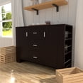 thumbnail image 1 of Furniture of America  Clayton Cappuccino-finish Dining Buffet, 1 of 5