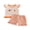 Orange, variant on RUINIXCW Toddler Baby Girl Halloween Outfit Infant Baby Girls Summer Fall Clothes Pumpkin Ghost Embroidery Flying Sleeve T Shirt Tops and Plaid Shorts 2Pcs Set