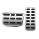 thumbnail image 4 of Stainless Steel Car Pedal Cover Pad For Hyundai Accent Solaris I20 2011-2016 Creta Ix25 For Kia K2 Rio Soul Mt At Car Styling, 4 of 4