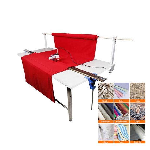 High-Speed Fabric Cutting Machine 110V 2.2-Meter Guide Rail