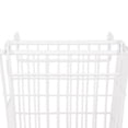 thumbnail image 4 of Design Imports DII Metal Basket, White Square Medium 11x11x8, 4 of 4