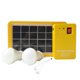 thumbnail image 1 of Sistema de iluminación solar portátil Panel solar impermeable de 3W LED de 1W, 1 of 8