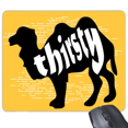 thumbnail image 1 of Black Animal Camel Outline Natural Mouse Pad Non-Slip Rubber Mousepad Game Office, 1 of 3