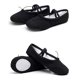 thumbnail image 4 of 1 par de zapatillas de ballet ligeras, antideslizantes, con cordón elástico y para yoga, talla 30 (negras)., 4 of 5