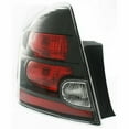 thumbnail image 3 of For Nissan Sentra Rear Tail Light 2007 2008 2009 Driver Side Smoked Housing w/ 2.5L Engine NI2800178 | 26555-ET80C, 3 of 4
