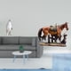 thumbnail image 2 of Escultura De Caballo De Pingüino, Figura Coleccionable, Artesanía, Adorno Decorativo, Estatua De Animal De Resina, Decoración De Escritorio, Colección Para Inauguración De La Casa, Mesa,, 2 of 8