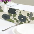 thumbnail image 4 of Yayeee Table Runner 70 inches Long Home Kitchen Dinning Party Decoration, Navy Flower, 4 of 7