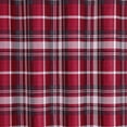 thumbnail image 3 of VCNY Home Holiday Plaid 13-Piece Red Plaid Poylester Shower Curtain Set, 3 of 5