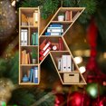 thumbnail image 3 of Adorno Bibliotecario para Amantes Los Libros Acrílico Duradero Regalos Navidad, 3 of 9