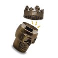 thumbnail image 4 of Grinder, Strong Teeth 3 Layers Spice Grinder  For Kitchen Red Bronze, 4 of 8