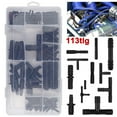 thumbnail image 4 of KERISTE 113Pcs Vacuum Connector Assortment Automotive Vacuum Tubing Connector Tee Kit, 4 of 8