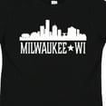 thumbnail image 4 of Inktastic Milwaukee Wisconsin Skyline Wi Cities Boys or Girls Toddler T-Shirt, 4 of 5