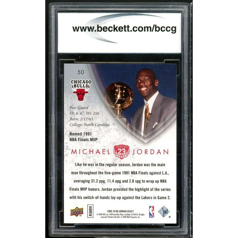 コレクション MJ 2009 Upper Deck Michael Jordan MJ Legacy Collection #39 PSA