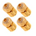 thumbnail image 1 of de jardín de 4 piezas, conector de latón de rápida, conector de de jardín, conectores de de agua de DYNWAVEMX Conector de grifo de manguera, 1 of 8