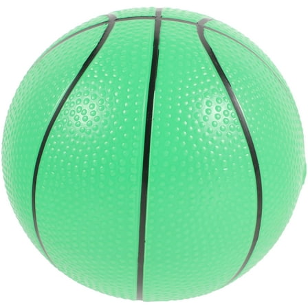 GAXIRE Mini Green Basketball Toy, Plastic, 1 Piece, Perfect for Kids and Indoor Outdoor Play